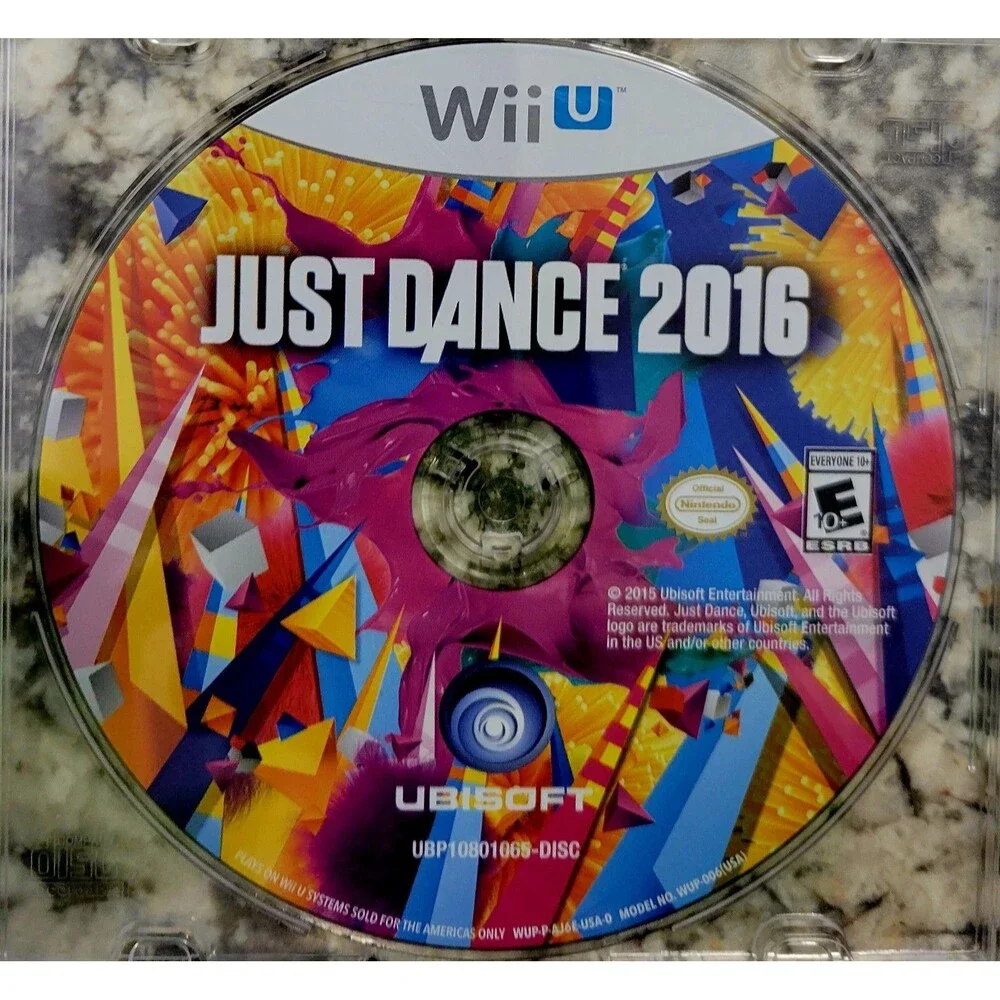 Just Dance ■DISC ONLY■ (Nintendo Wii U) Tested & Working/Fast Next Day Shipping